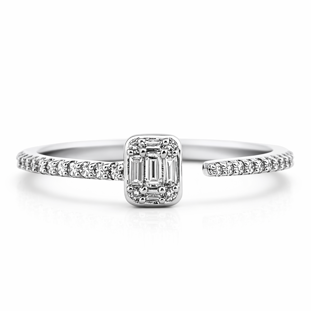 0.18Ct Bgt&Rd Dia. 1000.0000 Jewelry - Fine Jewelry | Bust Down & Co