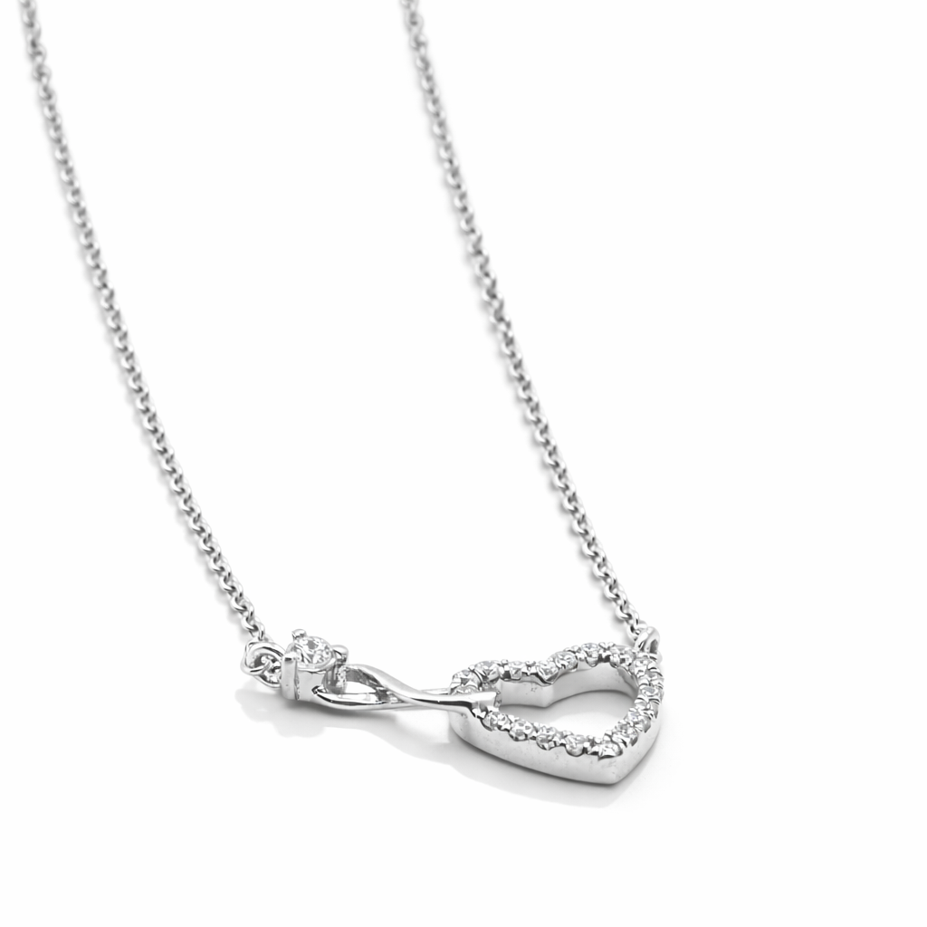 14 White Gold Open Link Chain - Fine Jewelry | Bust Down & Co