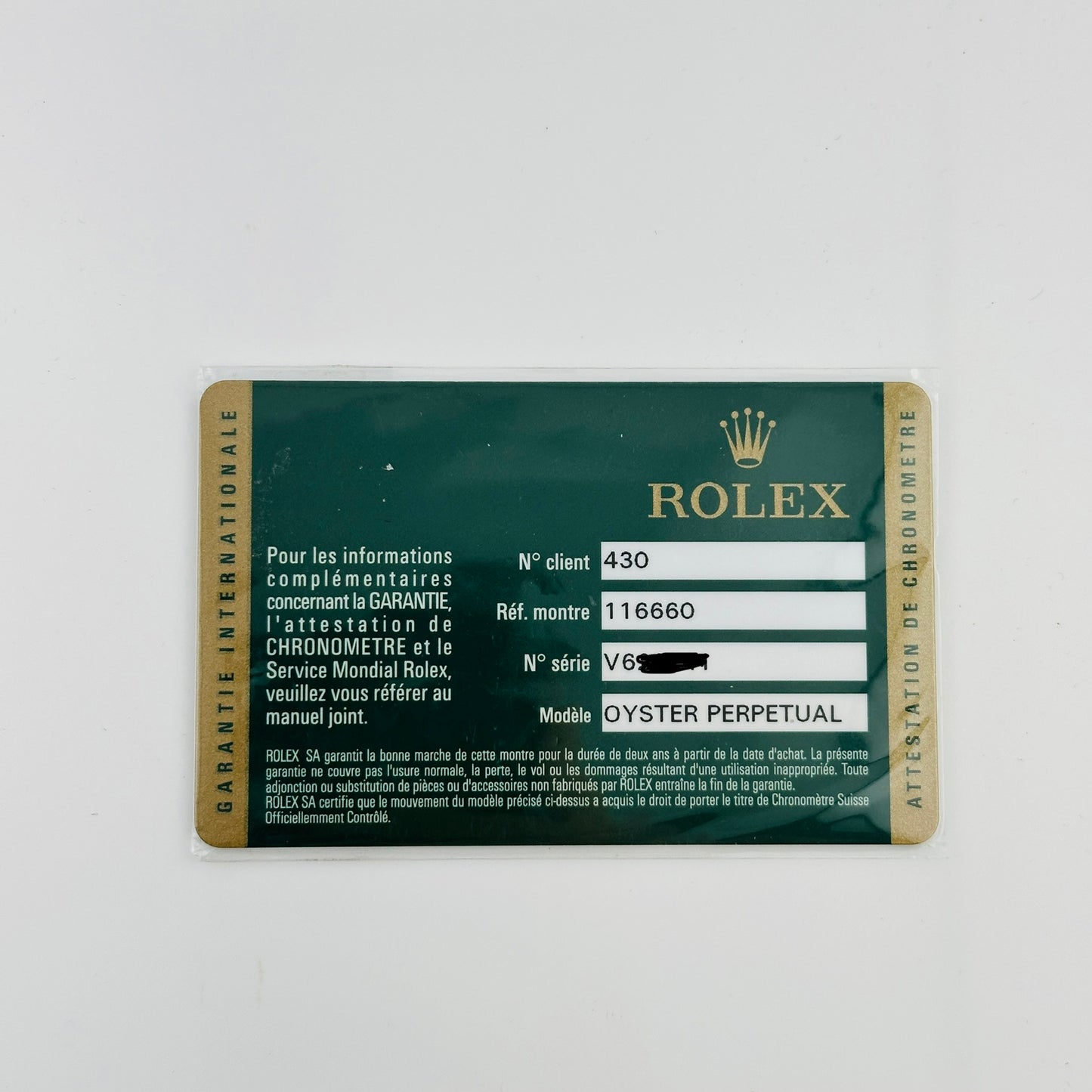 Rolex Sea-Dweller Deepsea Black Dial on Oyster Bracelet Ref. 116660 Card 2009 — view 7