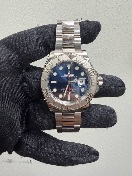 Rolex Yacht-Master Blue Dial on Oyster Ref 126622 with New Style Card White 2020