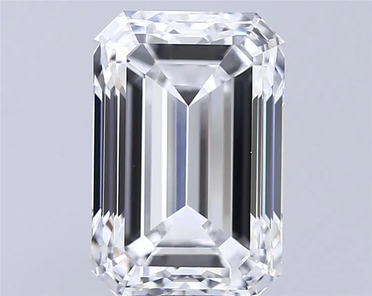 3.00ct Emerald Lab Grown Diamond (Colour D, Clarity VS1, IGI Certified)
