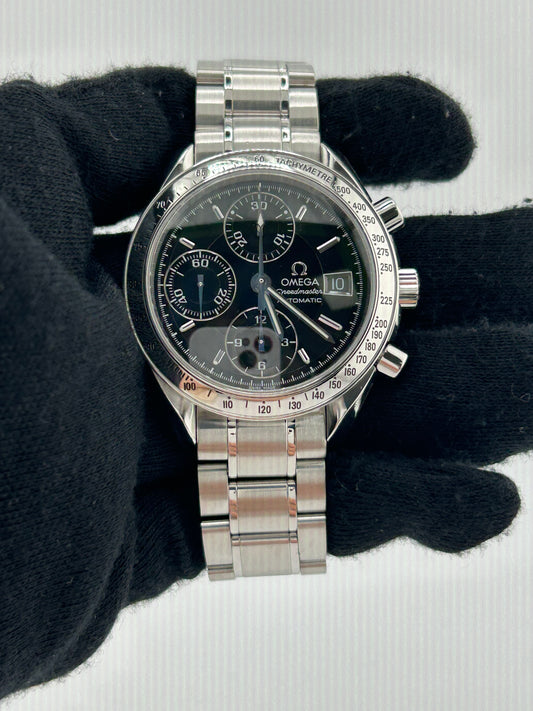 Omega Speedmaster Black Dial on Stainless Steel Bracelet Ref. 3513.50.00 — view 2