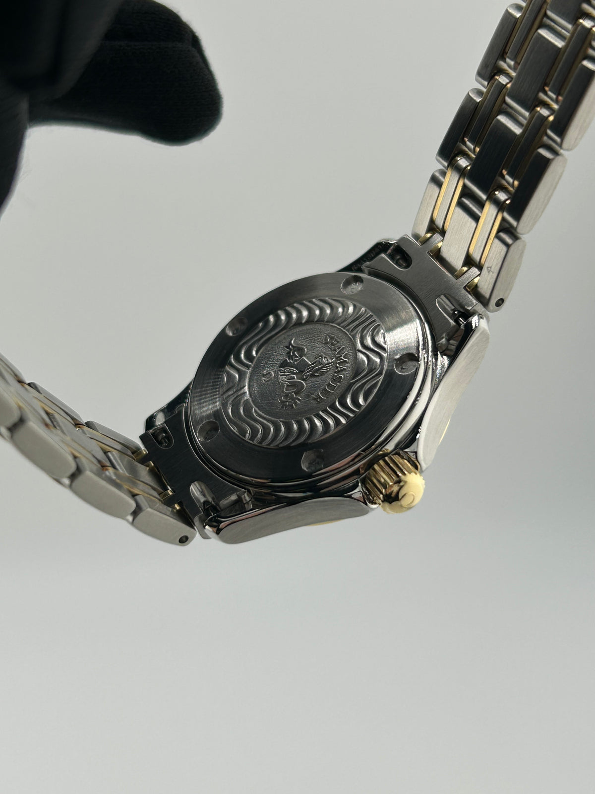 Omega Seamaster 120 Navy Blue Dial on 2 Tone Bracelet Ref. 2411.80 — view 7