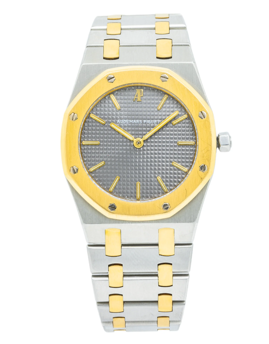 Audemars Piguet Royal Oak Grey / Gold Markers Dial on 2 Tone Bracelet Ref. 56303SA.OO.0789SA