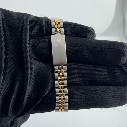 Rolex Datejust White Roman Dial on Jubilee Ref 69173 with Papers 1986