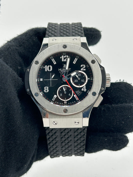 Hublot Big Bang Black Dial on Black Rubber Strap Ref. 301.SX.130.RX Card 2016 — view 2