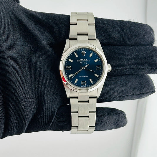 Rolex Air-King Blue Dial on Oyster Ref 14000
