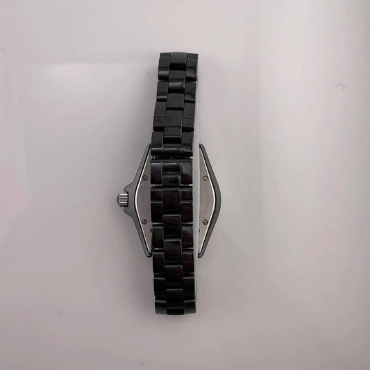 Chanel J12 Black Ceramic Black Dial Ref H0949 with Card 2005