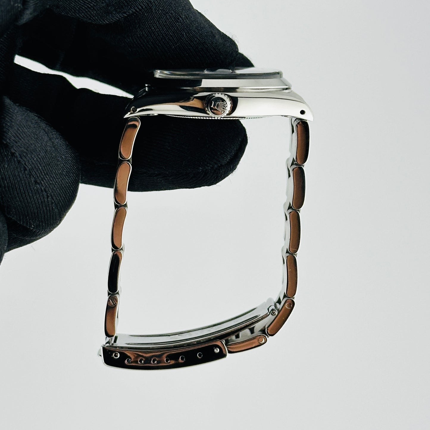 Rolex Oysterdate Precision Blue Refinished Dial Dial on Oyster Bracelet Ref. 6694 1969 — view 4