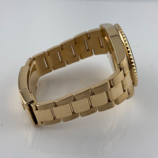 Rolex GMT-Master II Black Dial on Oyster Ref 116718LN with Card Old Green 2008