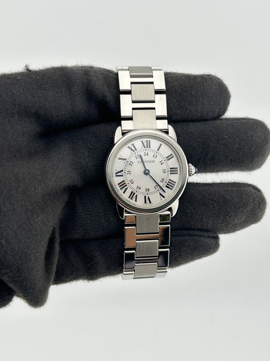 Cartier Ronde Solo Silver Dial on Stainless Steel Ref. W6701004 — view 2
