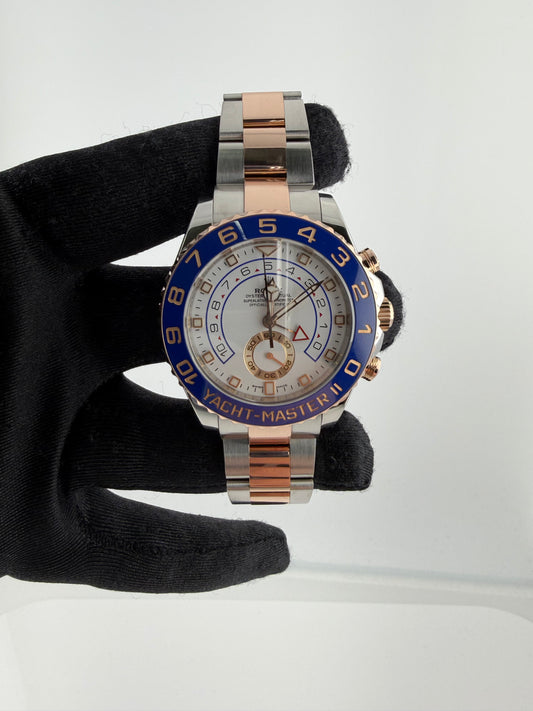 Rolex Yacht-Master II White Dial on Oyster Ref. 116681 Card 2018 — view 2