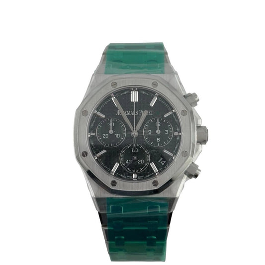 Audemars Piguet Royal Oak Chrono Green Dial on Steel Ref 26240ST.OO.1320ST.08 with Card 2023