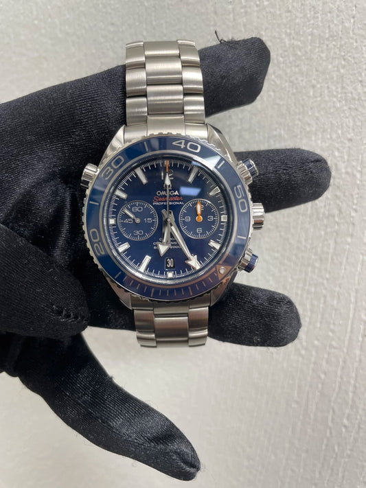 Omega Sea Master Blue Dial Ref 232.90.46.51.03.001 with Card