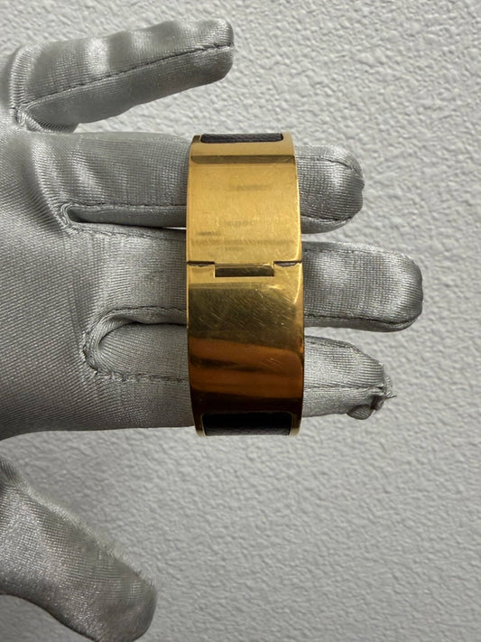 Hermes Gold Dial on Band Ref LO1.201