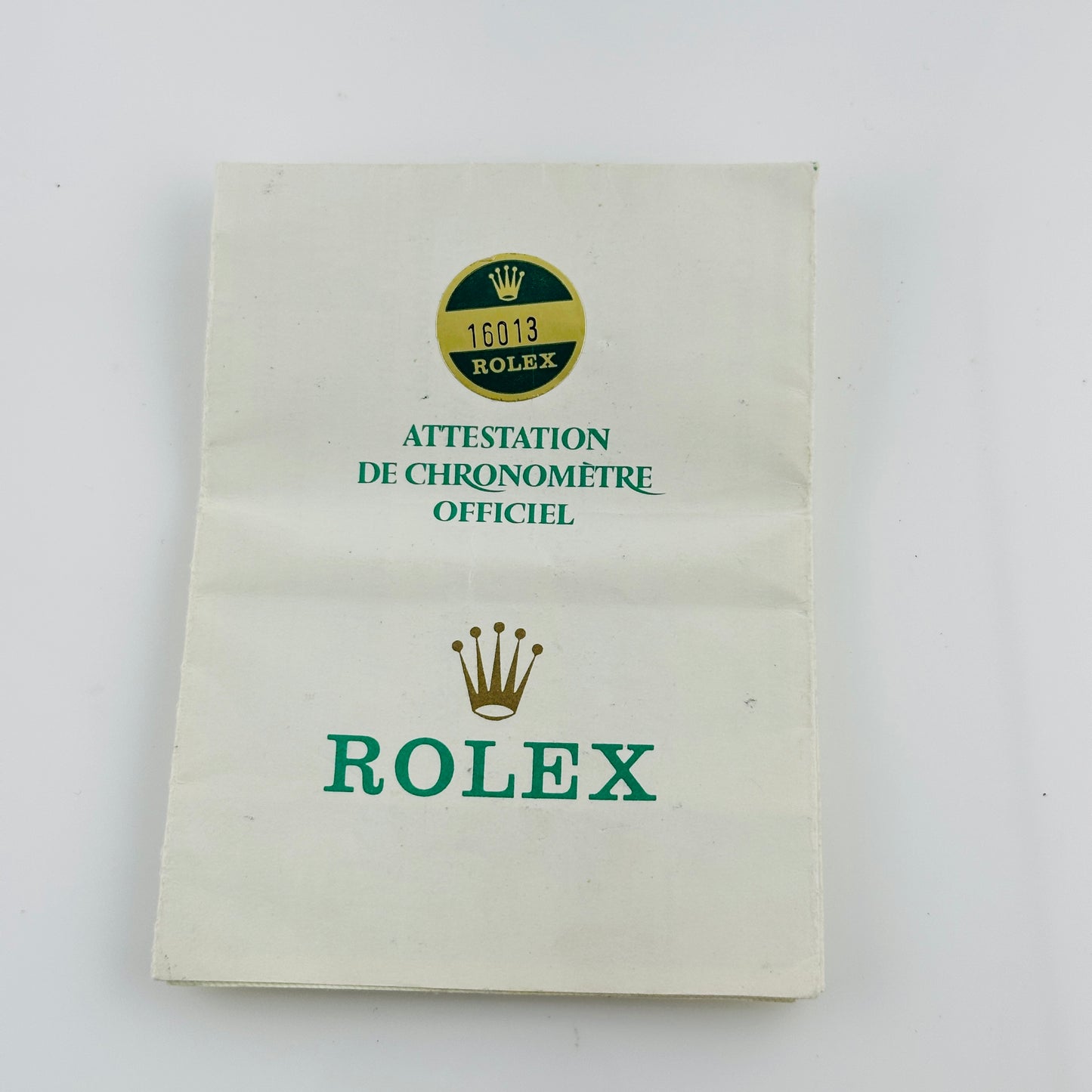 Rolex Datejust Champagne Linen Stick Dial on D Link Jubilee Bracelet Ref. 16013 Papers 1986 — view 7
