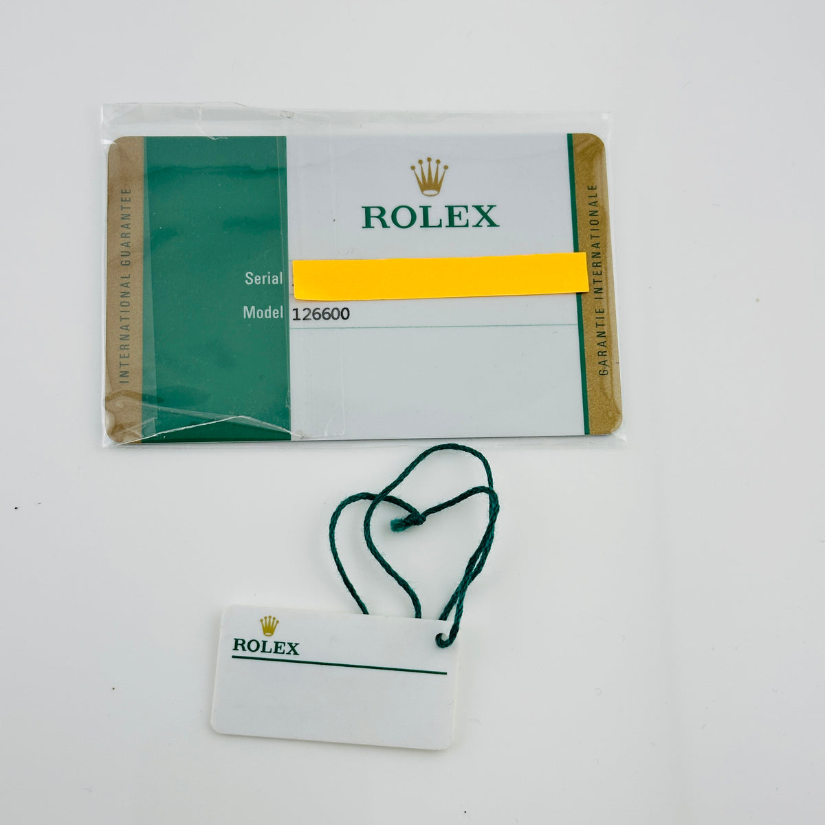 Rolex Sea-Dweller Black Dial on Oyster Bracelet Ref. 126600 Card 2019 — view 7