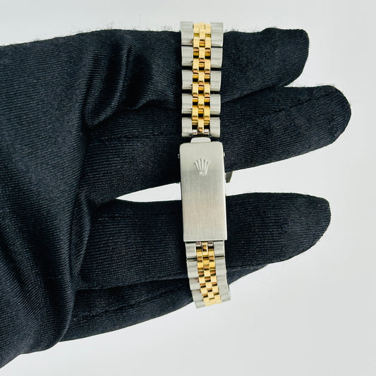 Rolex Datejust Lady Champagne Stick Dial on D Link Jubilee Ref. 69173 1990 — view 2