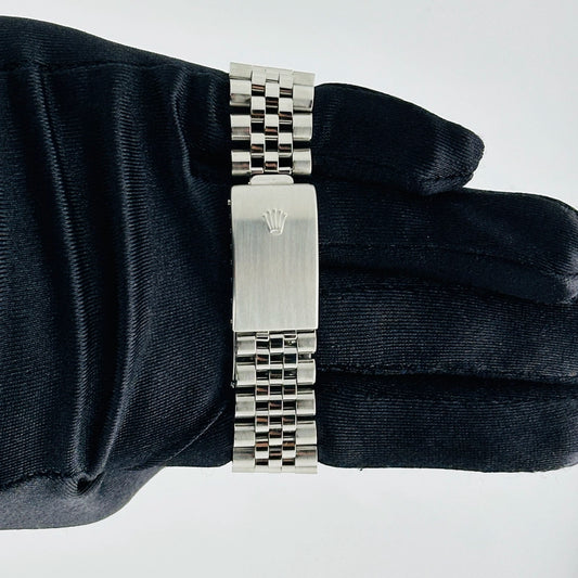 Rolex Datejust Silver Dial on D Link Jubilee Ref 16030
