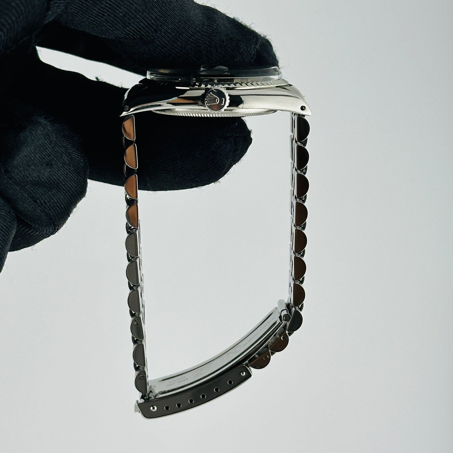 Rolex Datejust Silver Stick / Has Spots Dial on D Link Jubilee Bracelet Ref. 1601 1962 — view 6