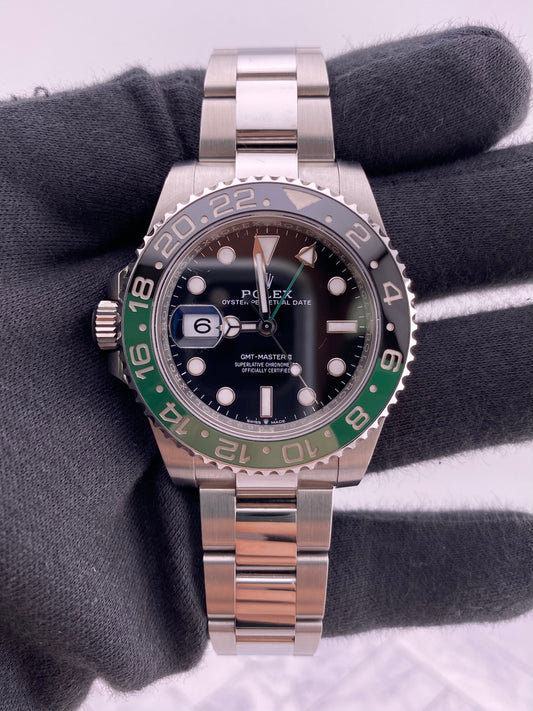 Rolex GMT-Master II "Sprite" Black Dial on Oyster Ref. 126720VTNR Card 2025 — view 2