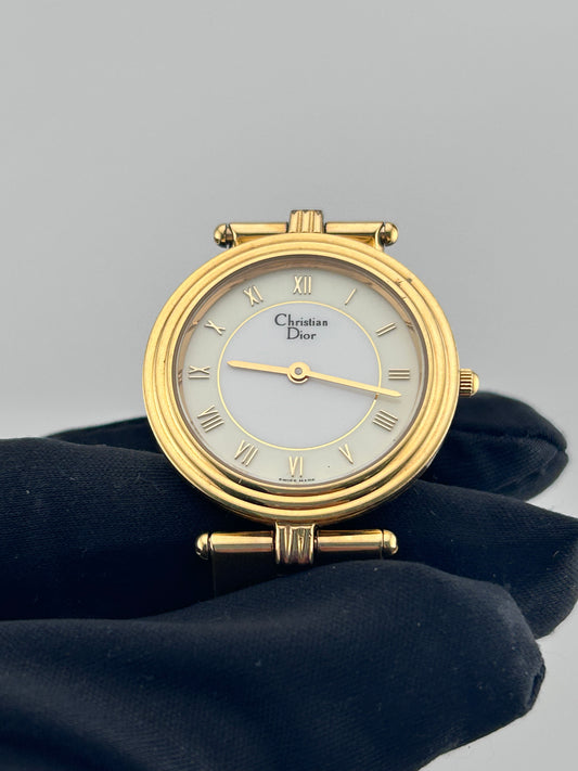 Christian Dior Classic Roman Numerals Dial on Stainless Steel Ref. 3052 — view 2