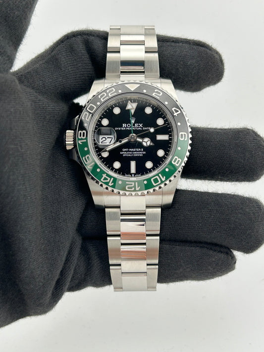 Rolex GMT-Master II "Sprite" Black Dial on Oyster Bracelet Ref. 126720VTNR Card 2023 — view 2