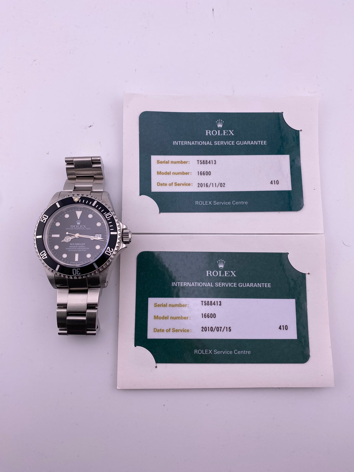 Rolex Sea-Dweller Black Dial on Oyster Ref. 16600 — view 7