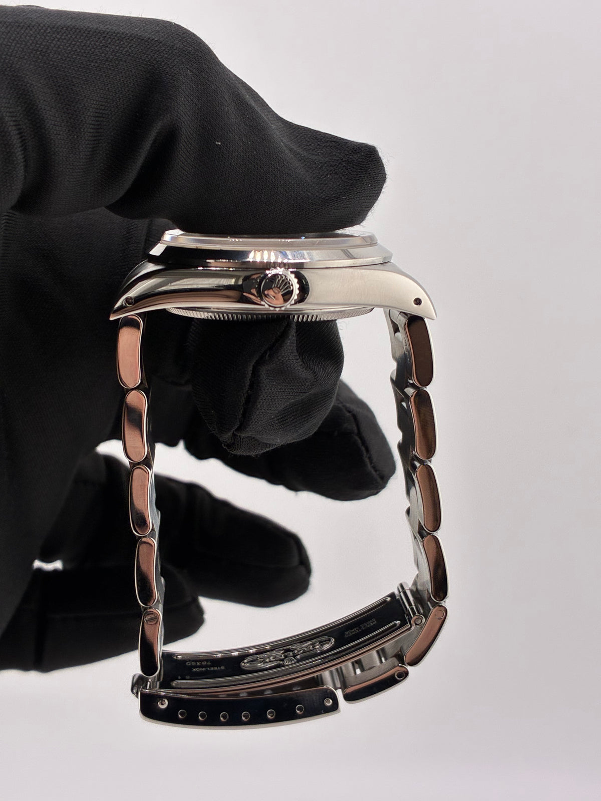 Rolex Air-King Silver Dial on Oyster Bracelet Ref. 14000 1991 — view 5