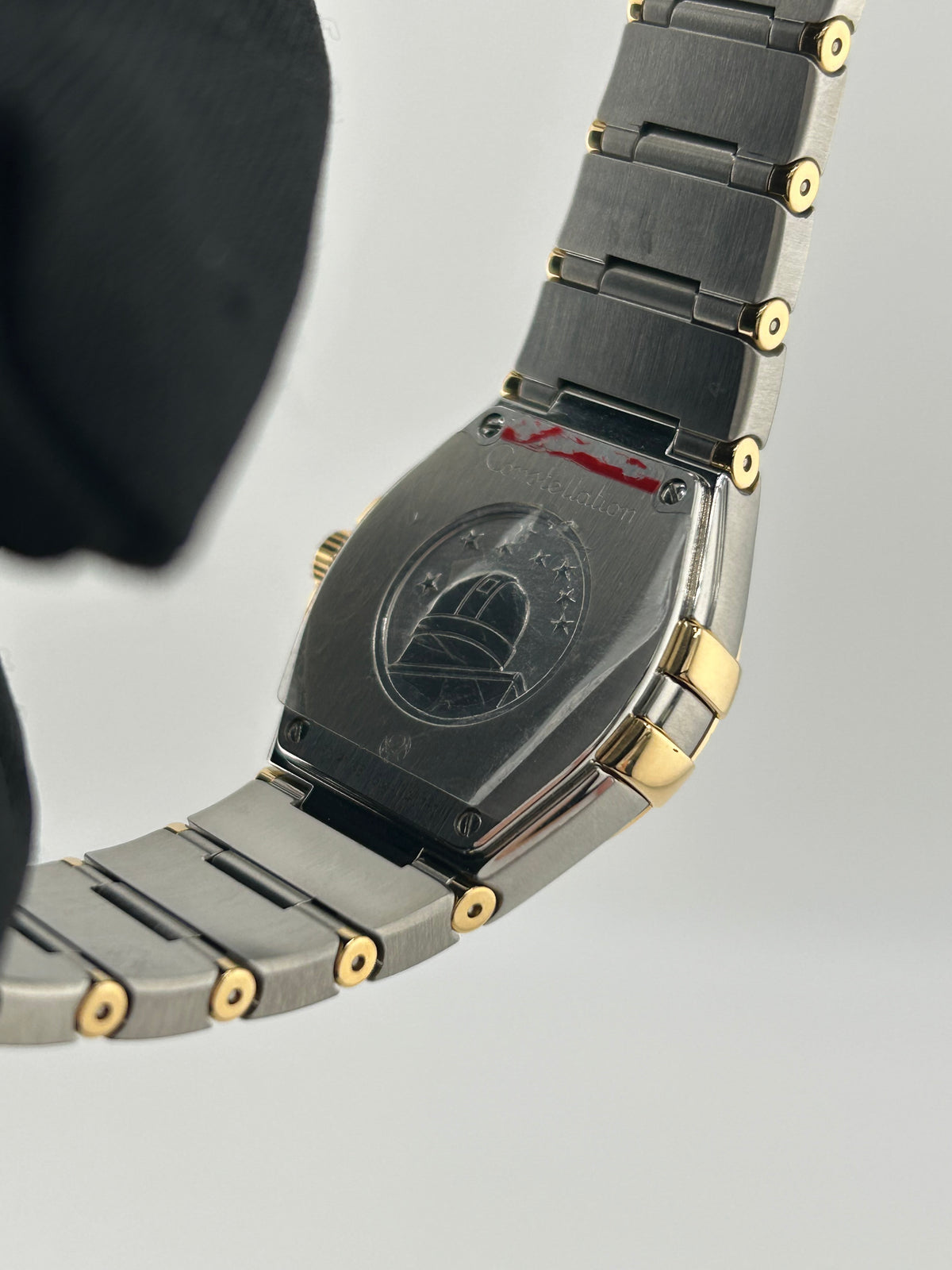 Omega Constellation Gold Dial on Yellow Gold And Stainless Steel Bracelet Ref. 123.20.27.60.08.001 — view 7
