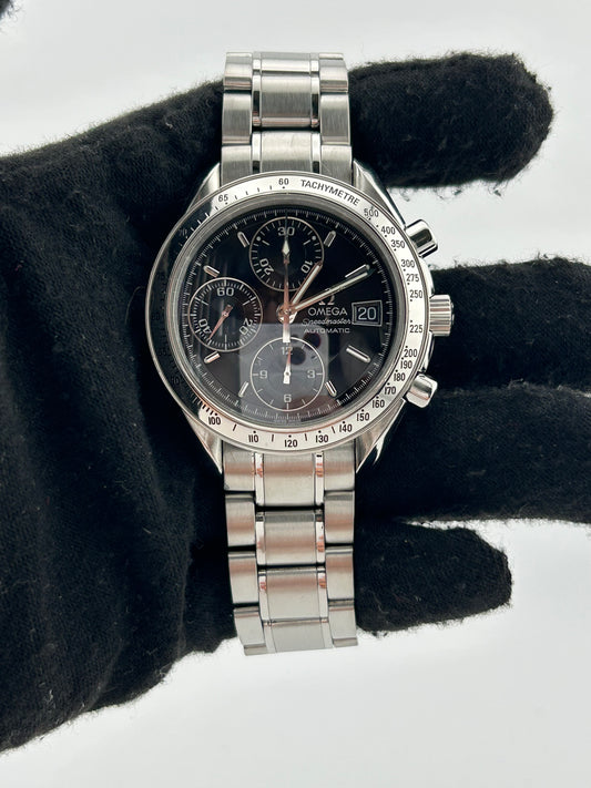 Omega Speedmaster Black Dial on Stainless Steel Bracelet Ref. 3513.50.00 — view 2