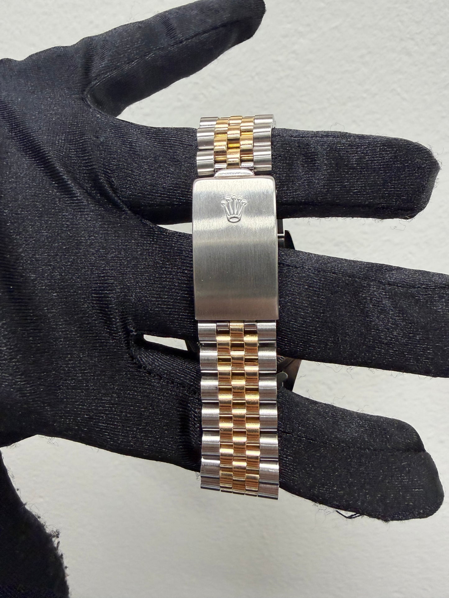 Rolex Datejust Champagne Stick Dial on D Link Jubilee Ref. 16013 1987 — view 3