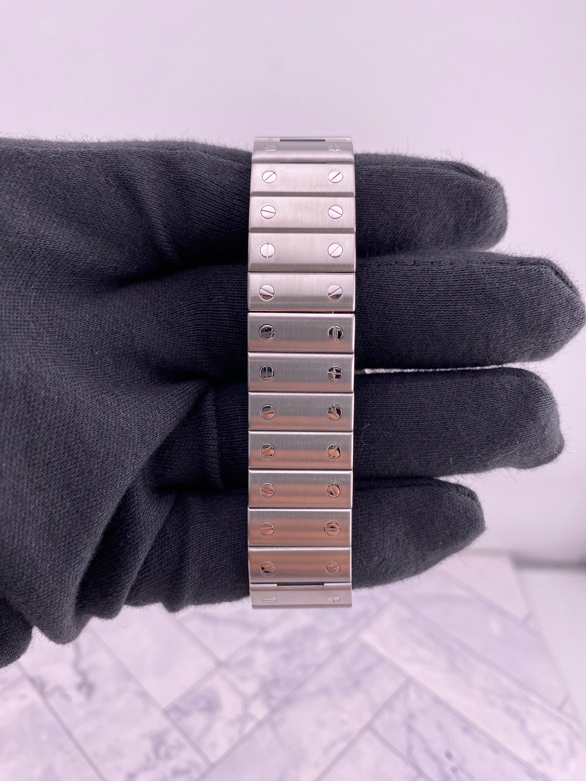 Cartier Santos Silver Dial Ref. 2823 — view 3