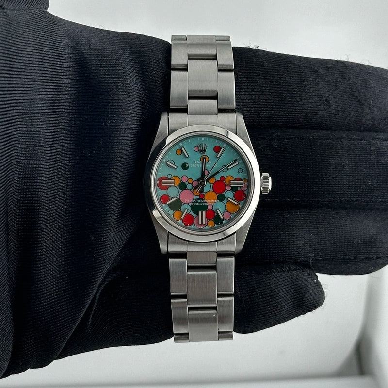 Rolex Oyster Perpetual Am Celebration Dial on Oyster Ref 67480