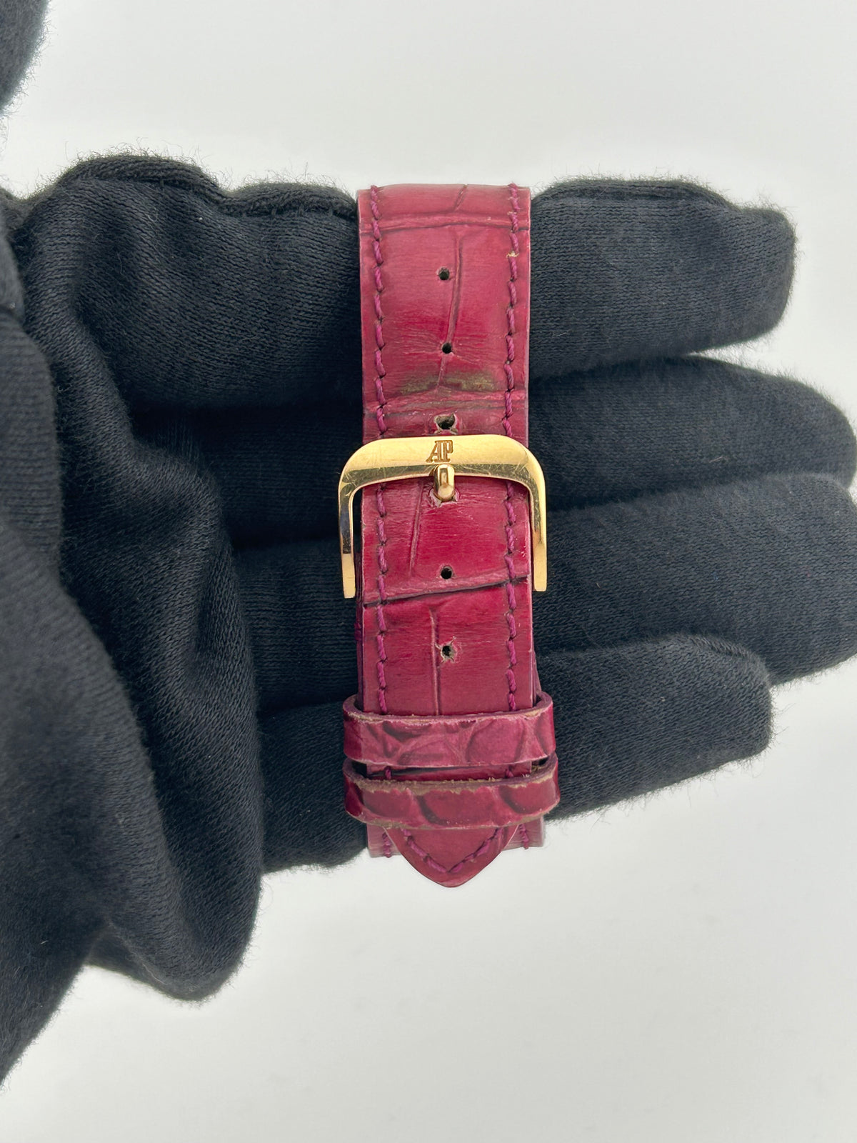 Audemars Piguet Jules Audemars Silver Dial on Am Leather Strap Ref. 151030R — view 4