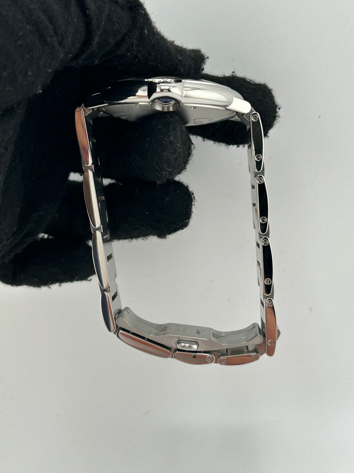 Cartier Ballon Bleu Black Roman Numerals Dial on Stainless Steel Bracelet Ref. W6920042 Manuals Only — view 6