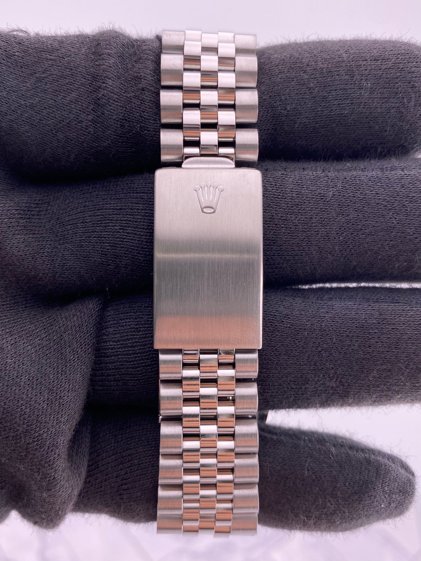 Rolex Datejust Silver Stick Dial on Jubilee Ref. 16030 — view 4