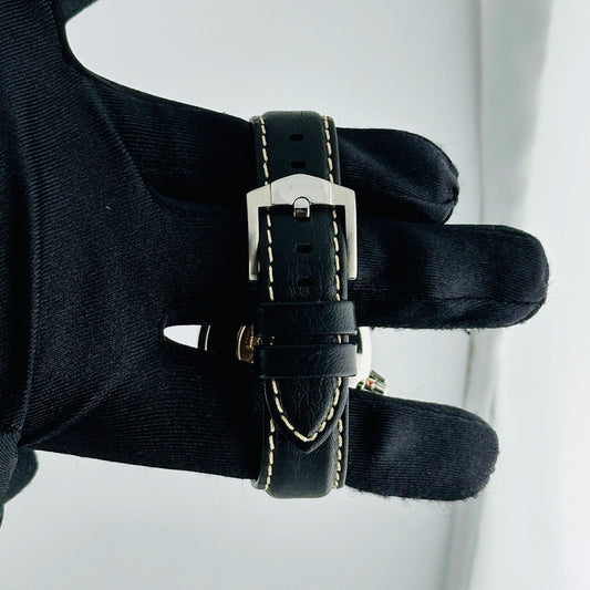 Jaeger-LeCoultre Master Compreor Jaeger Le Coultre Master Compreor Champagne Dial on Am Leather Ref 148.8.60