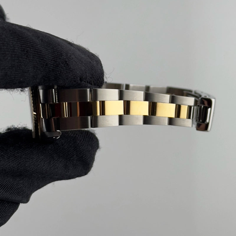 Rolex Oyster Perpetual White Roman Dial on Oyster Ref 67193 with Papers 1992