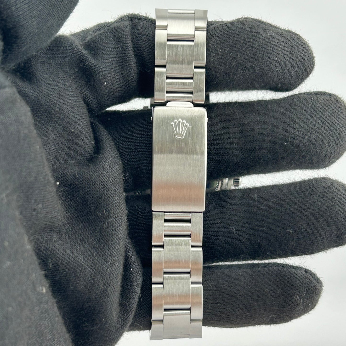 Rolex Oysterdate Precision Silver Stick Dial on Oyster Bracelet Ref. 6694 Papers 1989 — view 4