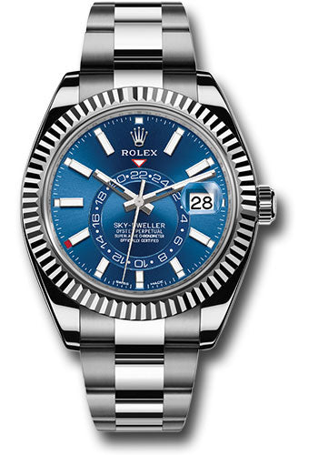 Rolex Sky Dweller Blue Dial on Oyster Ref. 326934 Card 2018