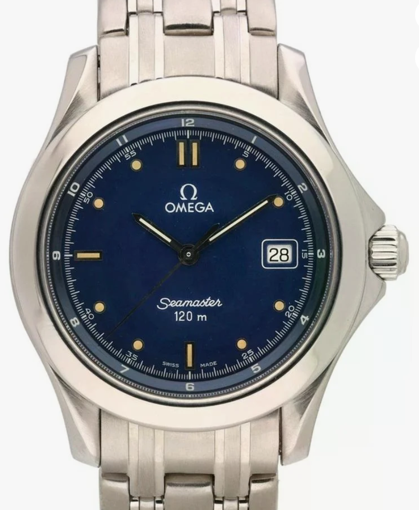 Omega Seamaster Blue Dial on Stainless Steel Bracelet Ref. 2511.81