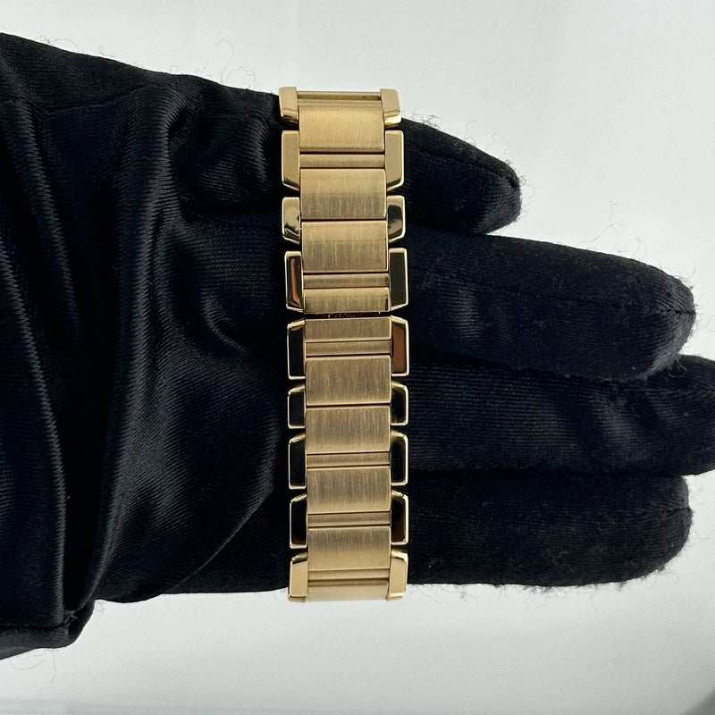 Cartier Tank Francaise Silver Roman Dial Ref 1840 with Papers