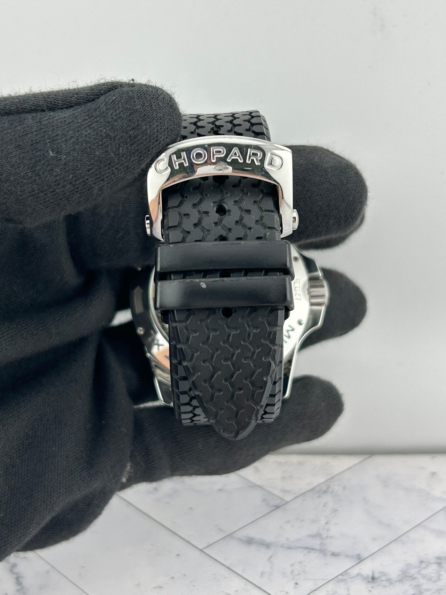 Chopard Mille Miglia GTXL Black Dial on Rubber Ref. 16/8457-3001 Papers 2007 — view 4