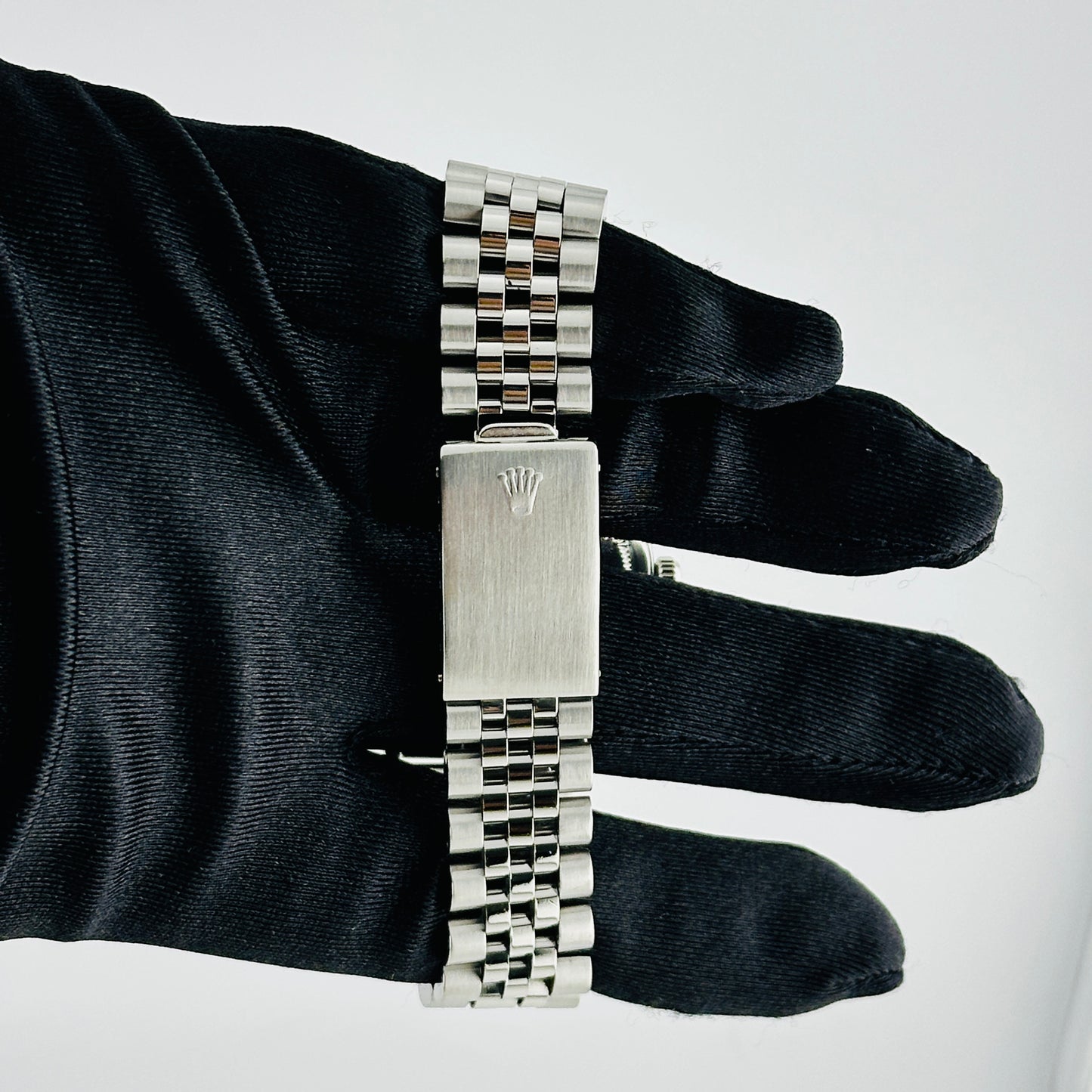 Rolex Datejust Thunderbird Silver Stick Dial on Jubilee Ref. 1625 — view 3
