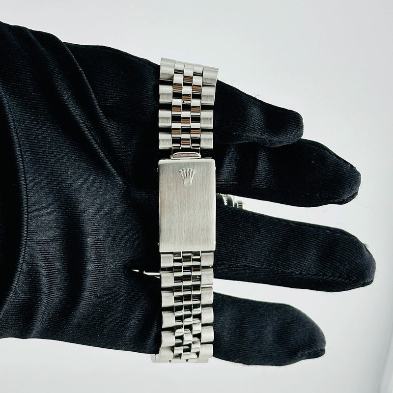 Rolex Datejust Thunderbird Silver Stick Dial on Jubilee Ref 1625