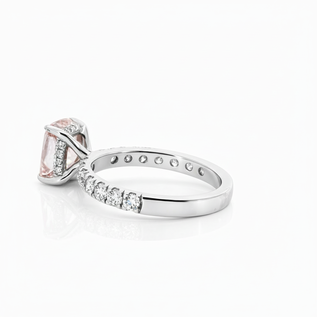 14k White Gold Solitaire Jewelry - Fine Jewelry | Bust Down & Co