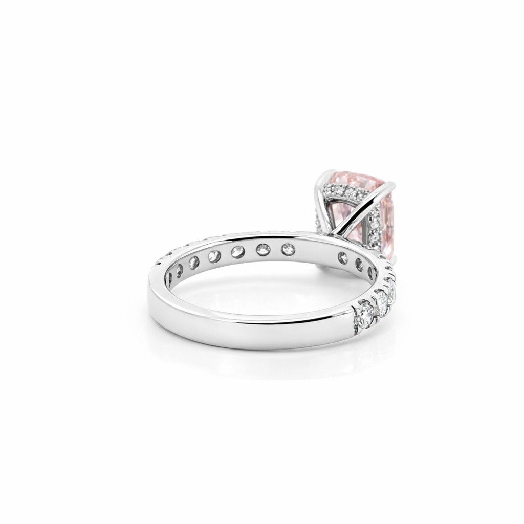 14k White Gold Solitaire Jewelry - Fine Jewelry | Bust Down & Co