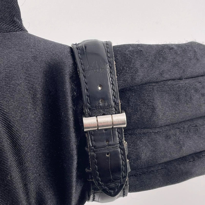 BVLGARI Rattrapante Factory Dial on Leather Ref CH40PL