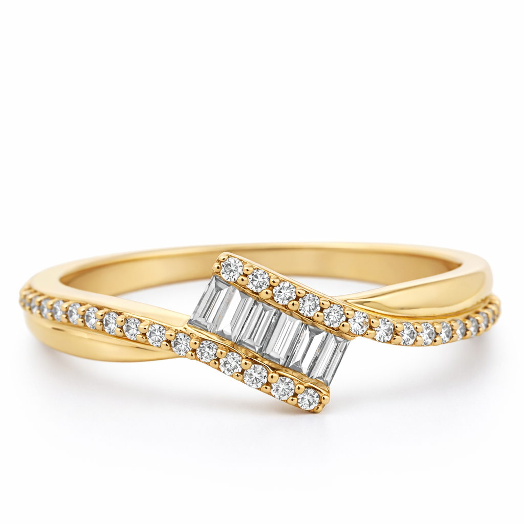 0.26Ct Bgt&Rd Dia. 1250.0000 Jewelry - Fine Jewelry | Bust Down & Co